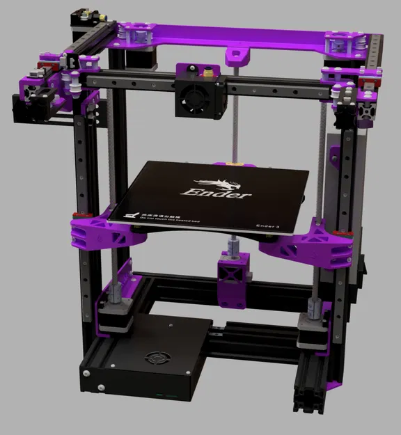 Nâng cấp EnderXY - Triple-Z: Cải thiện độ cứng và căn chỉnh - Image 1