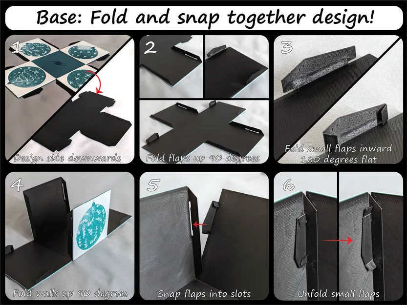 Hộp quà trang trí có thể gấp lại - Image 3