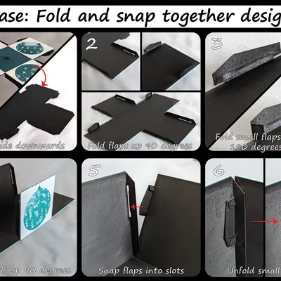 Hộp quà trang trí có thể gấp lại