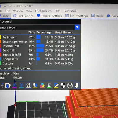 Giá Đỡ Hông Hộp Sấy Qidi X-Plus 3