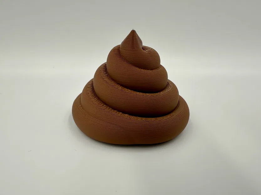 Mô hình Cục Shit "Poop" Nam Châm - In 3D - Image 1