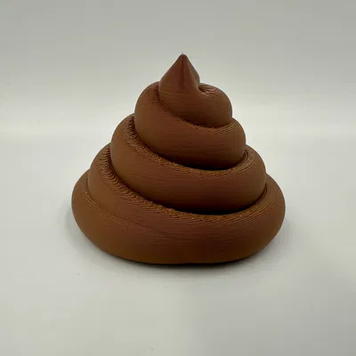 Mô hình Cục Shit "Poop" Nam Châm - In 3D