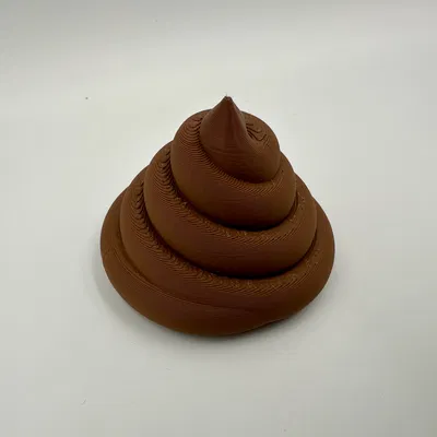 Mô hình Cục Shit "Poop" Nam Châm - In 3D