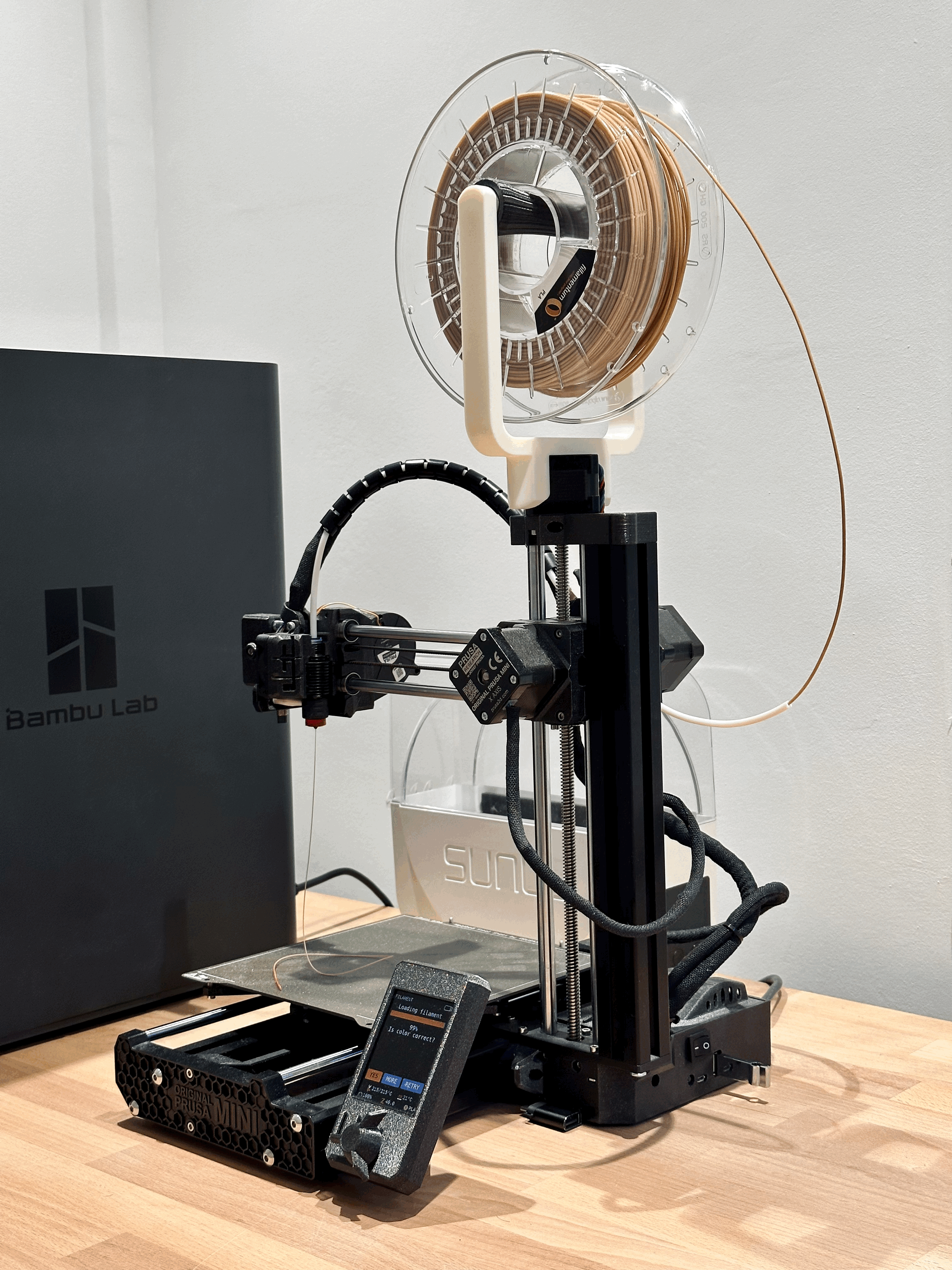 Giá Đỡ Cuộn Dây Filament Cho Prusa Mini - Image 1