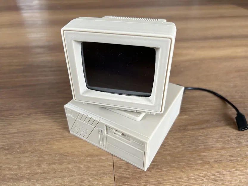 Vỏ Case Máy Tính Để Bàn Retro cho Raspberry Pi - Image 1