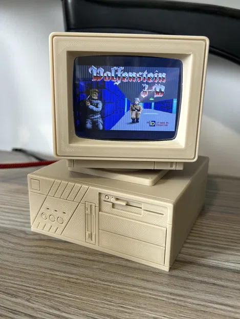 Vỏ Case Máy Tính Để Bàn Retro cho Raspberry Pi - Image 8