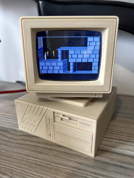Vỏ Case Máy Tính Để Bàn Retro cho Raspberry Pi - Image 9