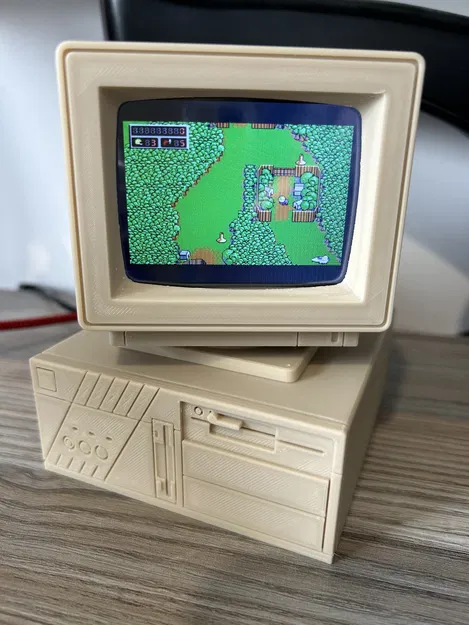 Vỏ Case Máy Tính Để Bàn Retro cho Raspberry Pi - Image 11