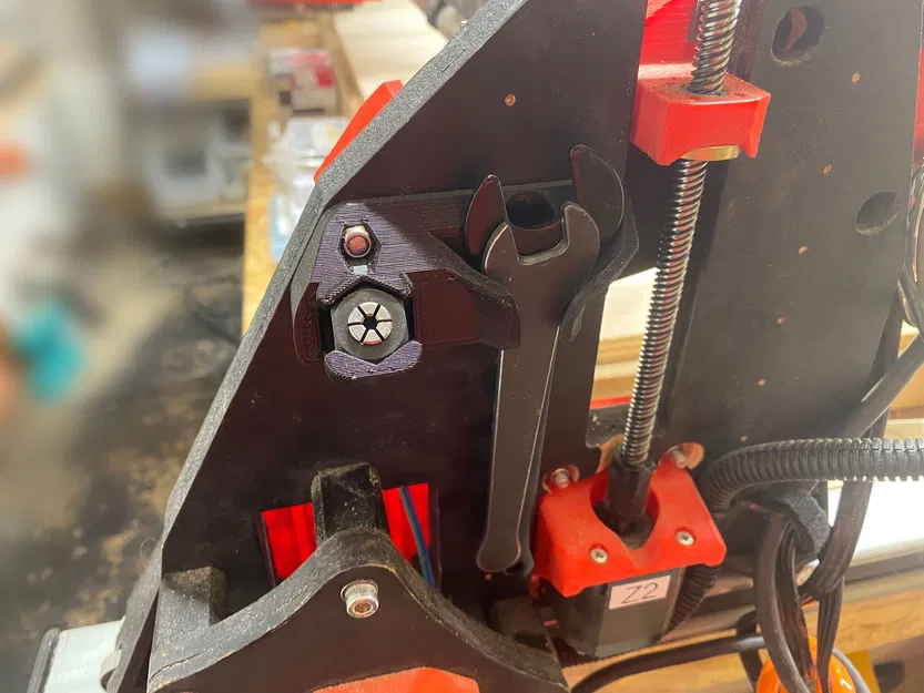 LowRider 3 CNC - Giá đỡ in cho Cờ lê máy phay Kobalt và Bộ đai ốc đầu kẹp ER-11 - Image 1