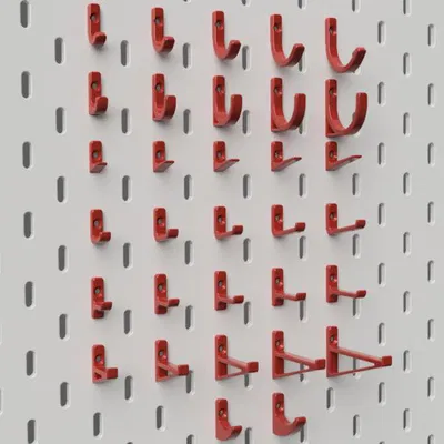 Móc treo đồ cho bảng Skadis