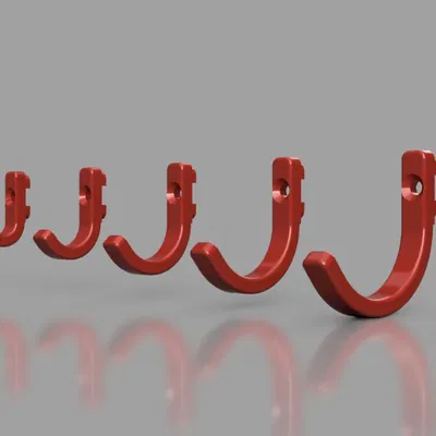 Móc treo đồ cho bảng Skadis