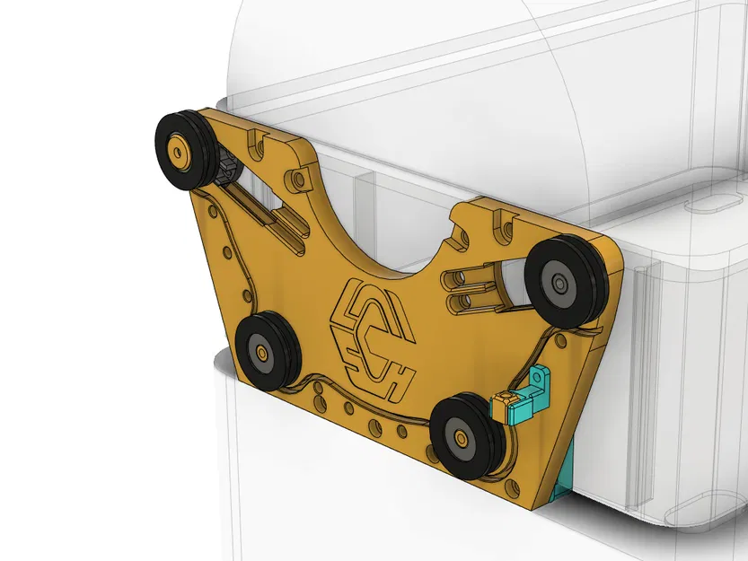 Giá đỡ cuộn dây cấu hình thấp LPSH (gắn cạnh bên cho AMS) - Image 4