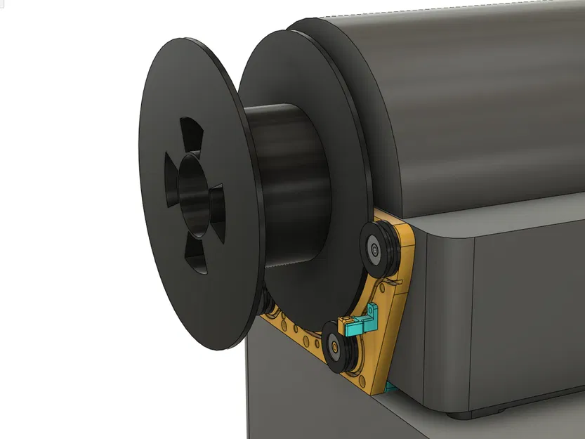 Giá đỡ cuộn dây cấu hình thấp LPSH (gắn cạnh bên cho AMS) - Image 5