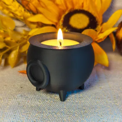 Chân Nến Hình Vạc Halloween