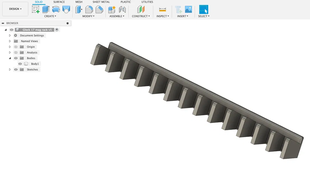 Giá Đỡ Băng Đạn Glock Hoàn Hảo Treo Tường Hoặc Để Trong Két - Image 2