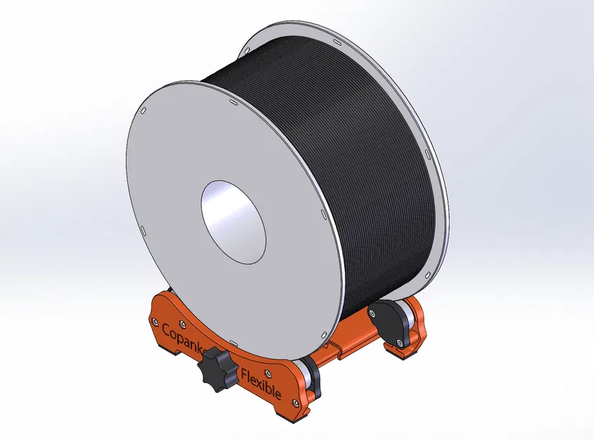 [Sử dụng vít M3] Giá đỡ cuộn dây cho Prusa MINI - Phiên bản linh hoạt - Image 3