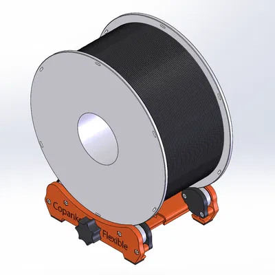 [Sử dụng vít M3] Giá đỡ cuộn dây cho Prusa MINI - Phiên bản linh hoạt