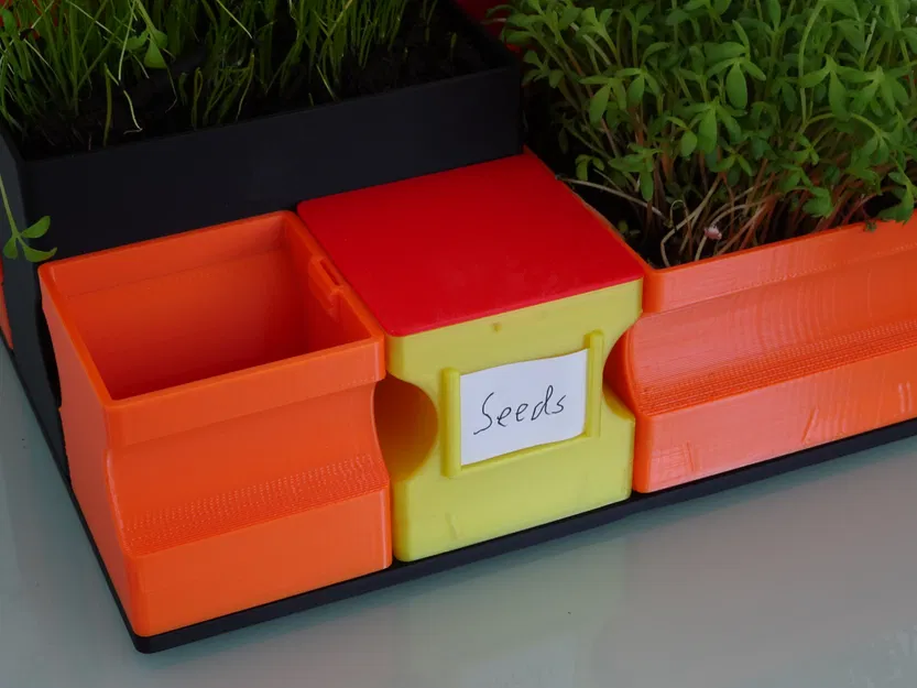 Chậu trồng cây tự tưới có thể tùy chỉnh/Bộ ươm mầm - Image 3