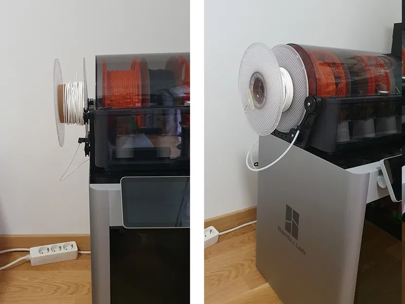 Giá đỡ cuộn dây cấu hình thấp LPSH (gắn cạnh bên cho AMS) - Image 7