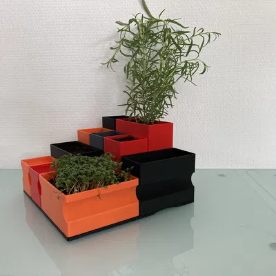 Chậu trồng cây tự tưới có thể tùy chỉnh/Bộ ươm mầm