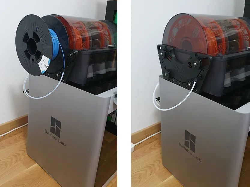 Giá đỡ cuộn dây cấu hình thấp LPSH (gắn cạnh bên cho AMS) - Image 9