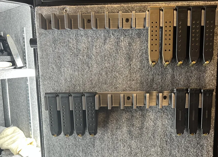 Giá Đỡ Băng Đạn Glock Hoàn Hảo Treo Tường Hoặc Để Trong Két - Image 5