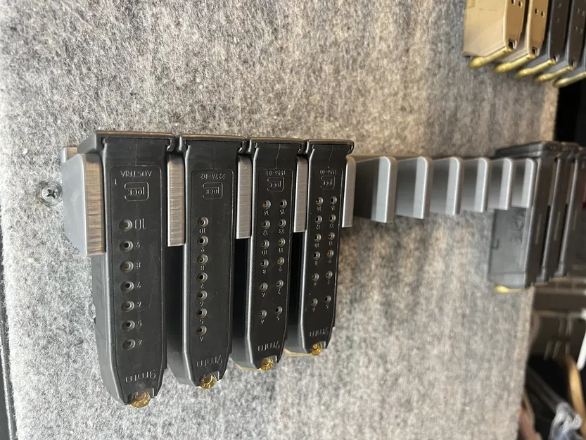 Giá Đỡ Băng Đạn Glock Hoàn Hảo Treo Tường Hoặc Để Trong Két - Image 7