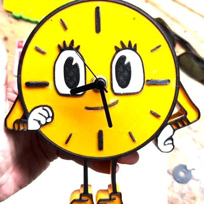 Mô hình Miss minutes 3 màu - 1 chi tiết