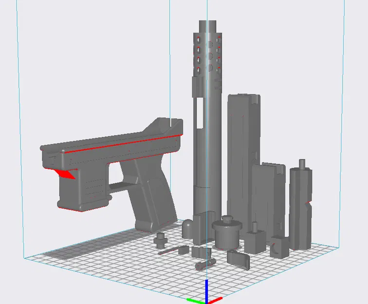 (PLAS)TEC-9 V1 Đồ Chơi Bàn Bolt Action - Image 4