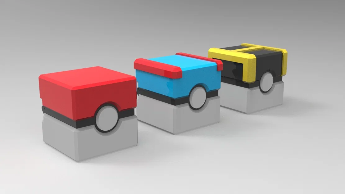 Hộp Đựng Băng Game Boy Hình Poké Ball - Image 1