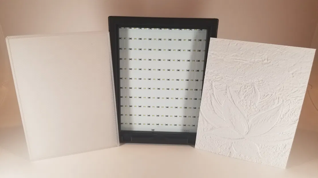 Khung Ảnh Lithophane Bambu Remix - Không Logo + Khóa Tấm Khuếch Tán - Image 1