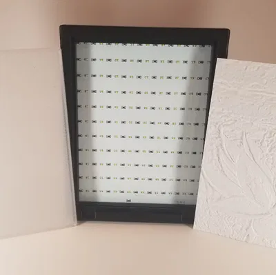 Khung Ảnh Lithophane Bambu Remix - Không Logo + Khóa Tấm Khuếch Tán