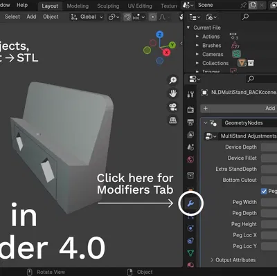 MultiStand (Giờ đã tùy chỉnh theo tham số!) - Hệ thống Module cho Máy chơi game Retro của bạn hoặc bất cứ thứ gì