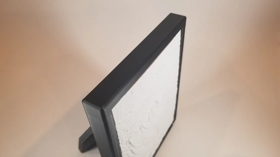 Khung Ảnh Lithophane Bambu Remix - Không Logo + Khóa Tấm Khuếch Tán - Image 3