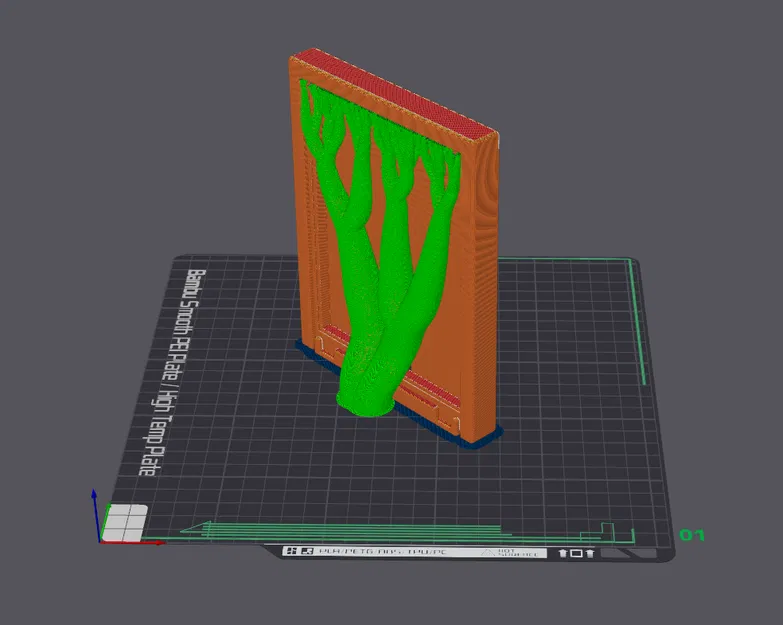 Khung Ảnh Lithophane Bambu Remix - Không Logo + Khóa Tấm Khuếch Tán - Image 4