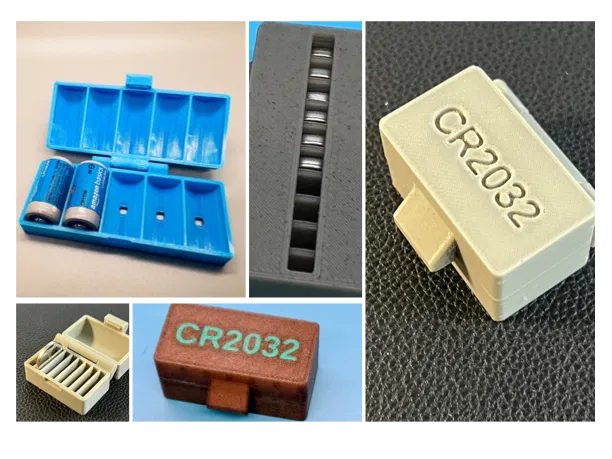 Hộp Đựng Pin Tùy Chỉnh In-Place Cho Pin Cúc Áo và Pin Trụ - Image 1