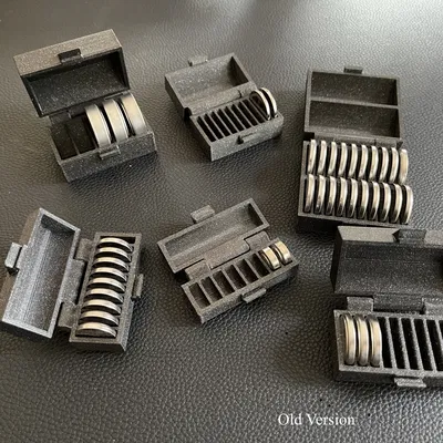 Hộp Đựng Pin Tùy Chỉnh In-Place Cho Pin Cúc Áo và Pin Trụ