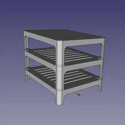 Kệ Mini Nam Châm Xếp Chồng (cho Router/Modem/Switch)