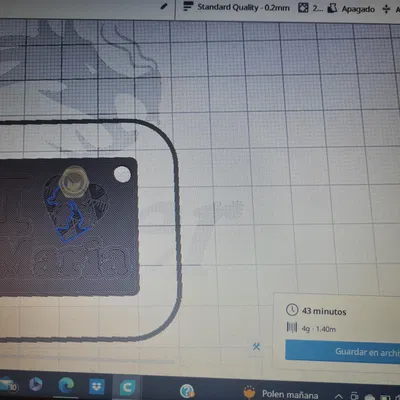 Móc khóa Y Love Maria