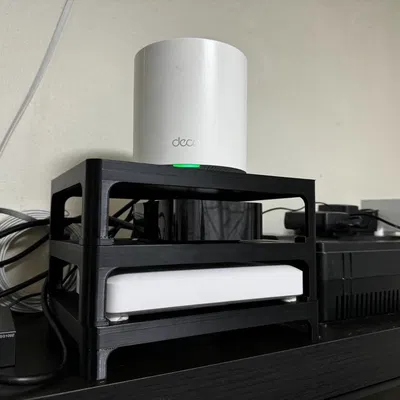 Kệ Mini Nam Châm Xếp Chồng (cho Router/Modem/Switch)