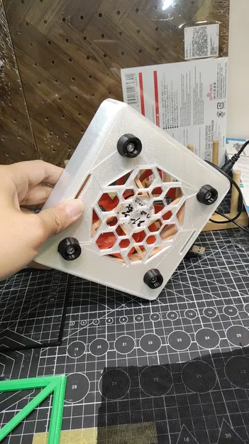 Ống Dẫn Khí Thải Máy Tính Để Bàn Với Quạt PC 12CM - Image 4