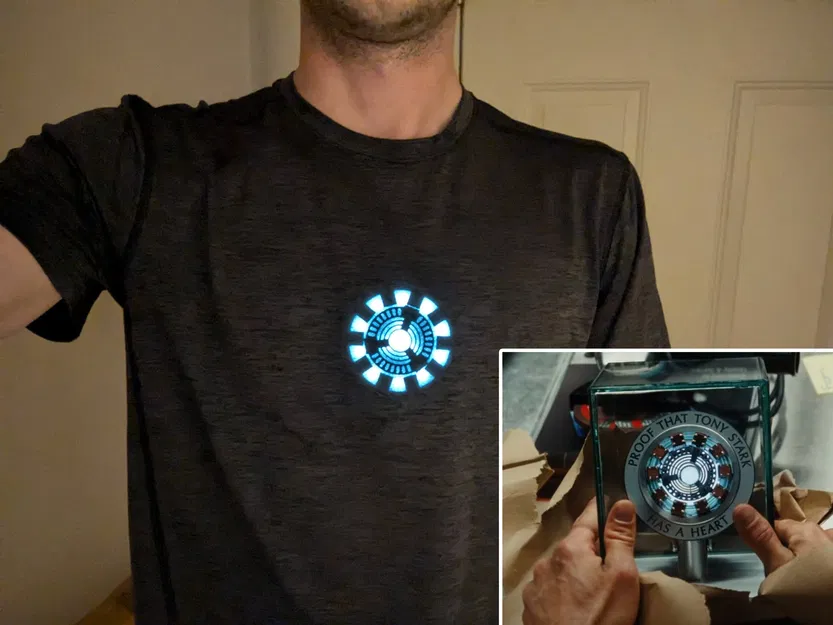 Mạch Phản Ứng Đeo Được (Wearable Arc Reactor) - Image 4