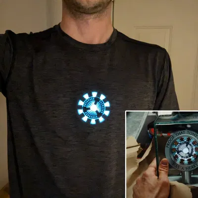 Mạch Phản Ứng Đeo Được (Wearable Arc Reactor)