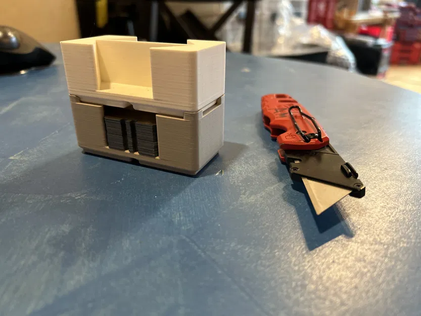 Module Lưu Trữ Lưỡi Dao Tiện Ích Gridfinity [v2] - Image 1