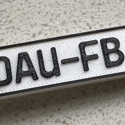 Móc khóa cá nhân có biển số xe