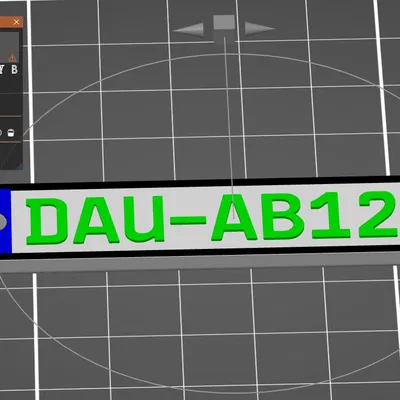 Móc khóa cá nhân có biển số xe