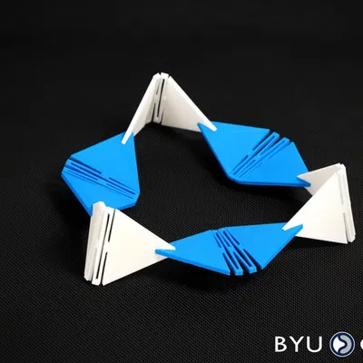 Mô hình Kaleidocycle - Cơ cấu xoay liên tục