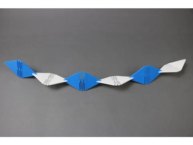 Mô hình Kaleidocycle - Cơ cấu xoay liên tục - Image 3