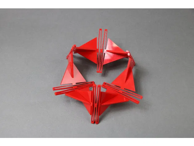 Mô hình Kaleidocycle - Cơ cấu xoay liên tục - Image 7