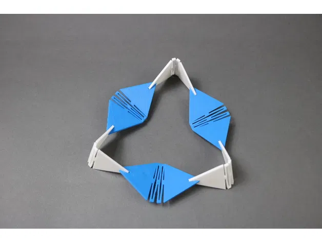 Mô hình Kaleidocycle - Cơ cấu xoay liên tục - Image 9